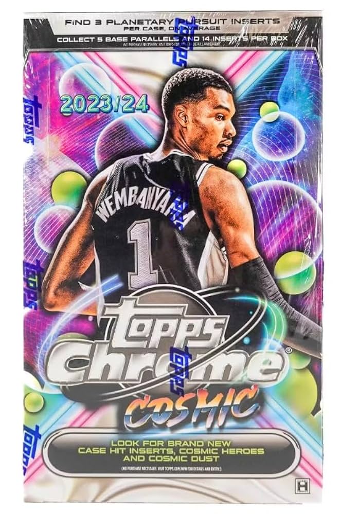 未開封シュリンク付き！】2023 Topps Cosmic Chrome Amazon.com: 2023