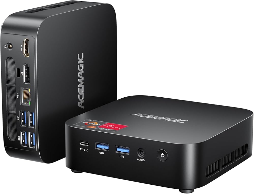 Amazon.co.jp: ACEMAGIC ミニpc AMD Ryzen 5 7430U mini pc 6C/12T 4.3