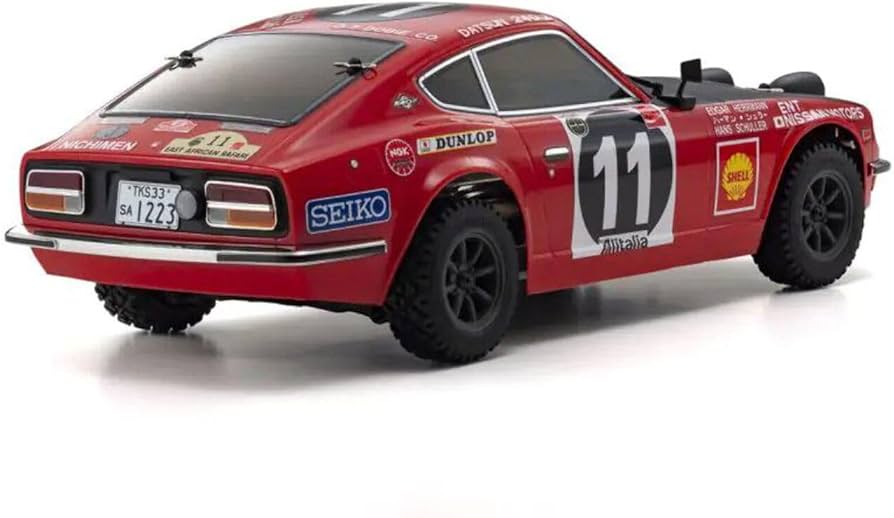 Amazon.com: Kyosho PuT EP FZ02-R 1971 Datsun 240Z Rally Electric
