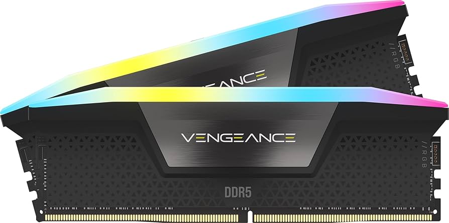 Memória Corsair Vengeance RGB DDR5 32GB(2x16) 6000MHz CL30 Gray