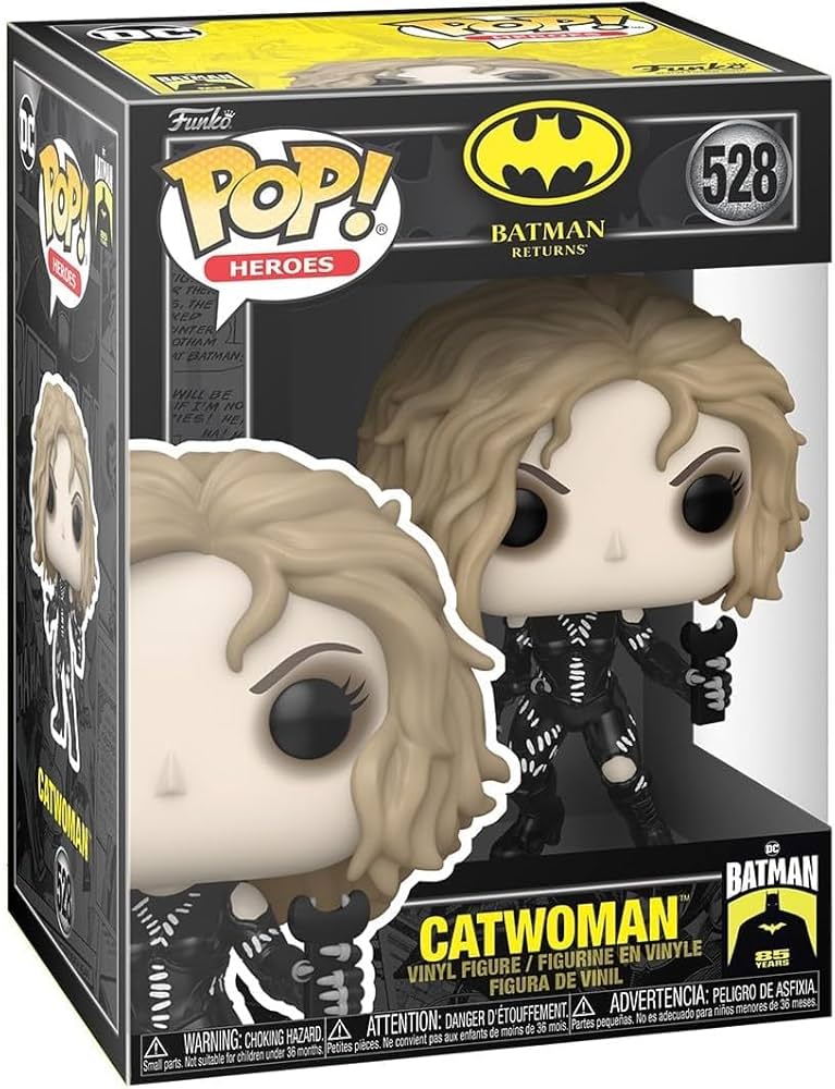 Amazon.com: POP DC Heroes: Batman Returns - Catwoman (Unmasked