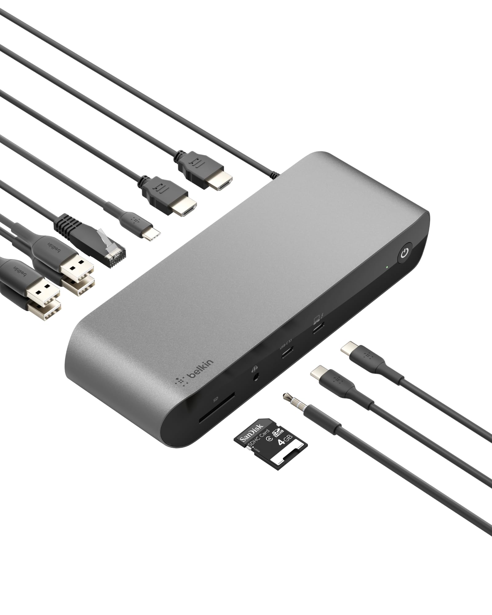 Amazon.co.jp: Belkin Thunderbolt 4 ドッキングステーション 90W