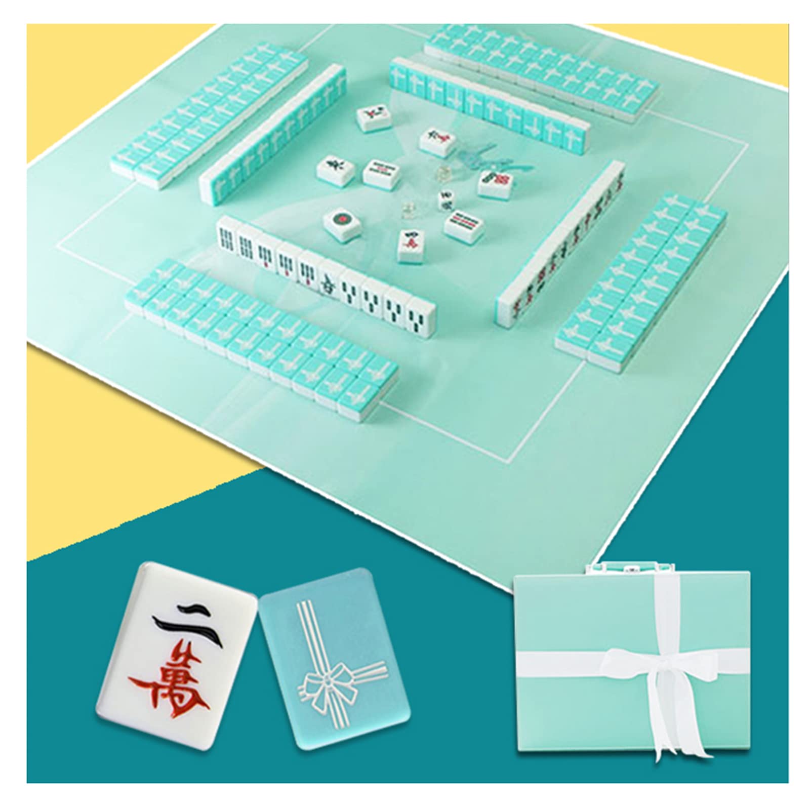 Amazon.co.jp: 麻雀牌 中国 麻雀セットミディアムクリスタル 30