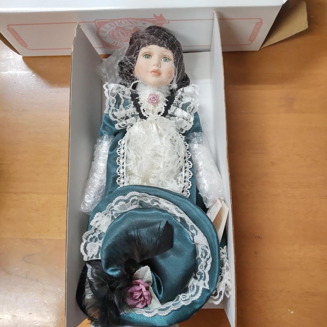 Amazon | 人形 ドール ヴィンテージ 西洋人形 ビスクドール 約40〜41cm