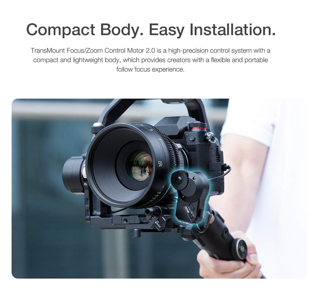 Amazon.com : Zhiyun CMF-06 TransMount Servo Follow Focus/Zoom