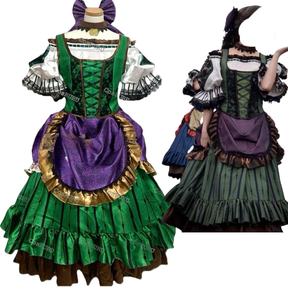 Amazon.co.jp: 【AGOS】ダンサー ガストンガールズ 衣装 仮装 Into the