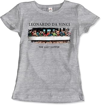 Amazon.com: Products Leonardo Da Vinci - The Last Supper Artwork T