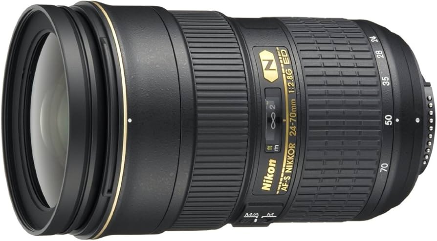 Nikon AF-S NIKKOR 24-70mm f/2.8G ED Wide Angle Zoom Lens : Amazon