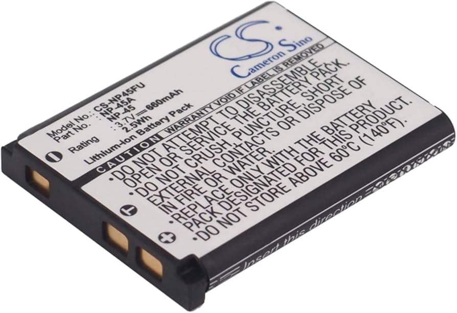 Amazon.com: VINTRONS Replacement Battery for Fuji FinePix XP10