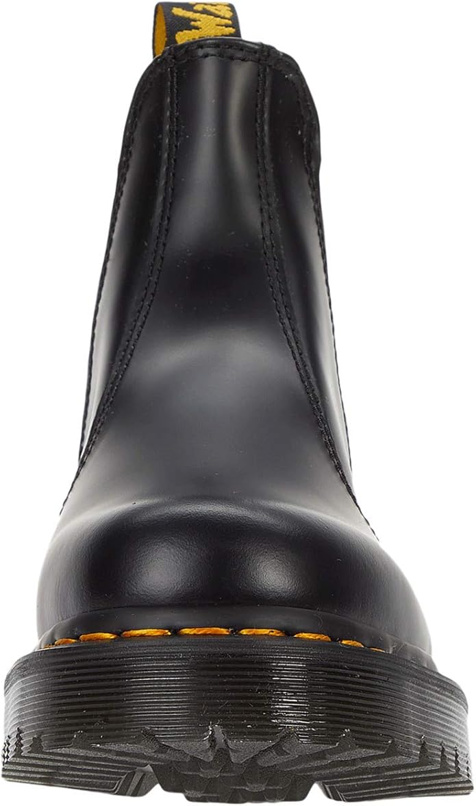 Dr. Martens, Unisex 2976 Bex Chelsea Boots, Black Smooth, 10 US
