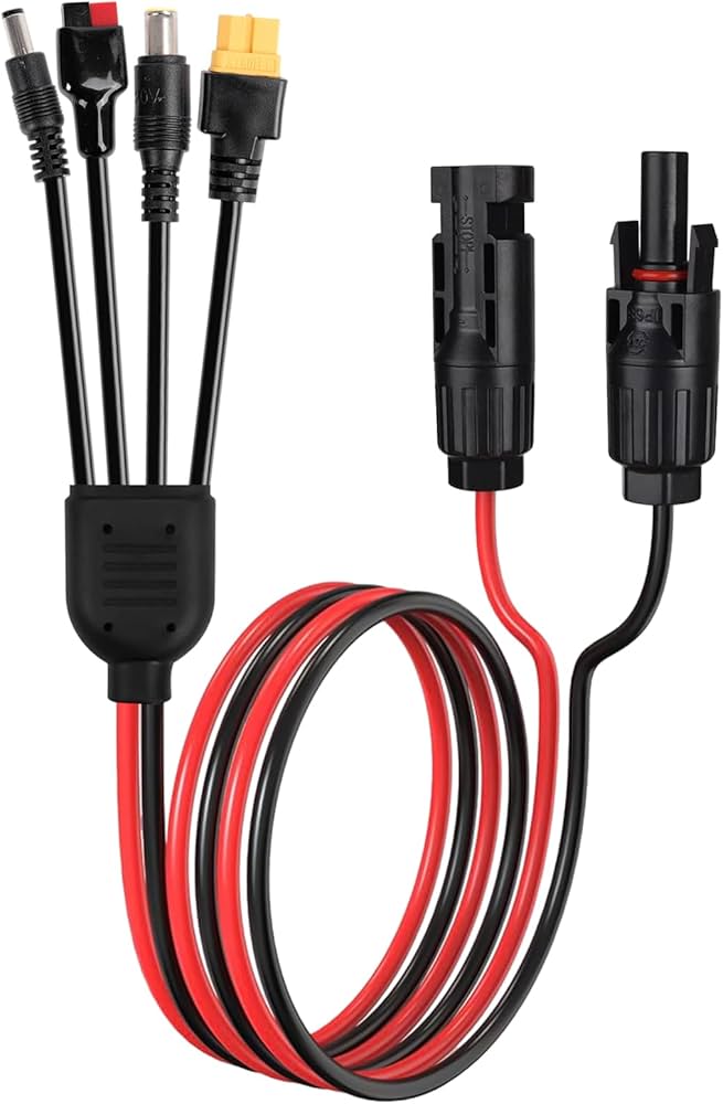 Amazon.co.jp: ソーラーパネル接続ケーブル MC4 ソーラーコネクター