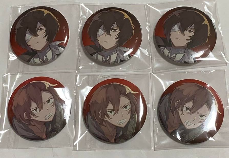 Amazon.co.jp: 文豪ストレイドッグス ヤングエース 特製缶バッジ 太宰