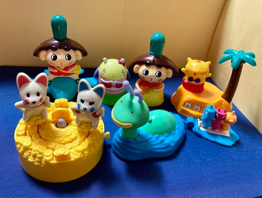 Amazon.co.jp: おじゃる丸 マクドナルド ハッピーセット平成レトロバラ