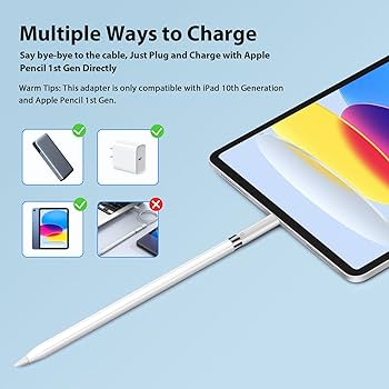 Amazon.com: USB-C to Pencil Adapter for Apple Pencil 1st Gen USB-C