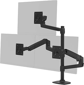 Amazon.co.jp: Ergotron (エルゴトロン) – LX トリプルモニターアーム