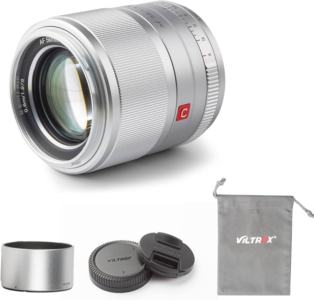 Amazon | VILTROX 単焦点レンズ AF XF-56mm F1.4 STM 瞳AF対応 F1.4大