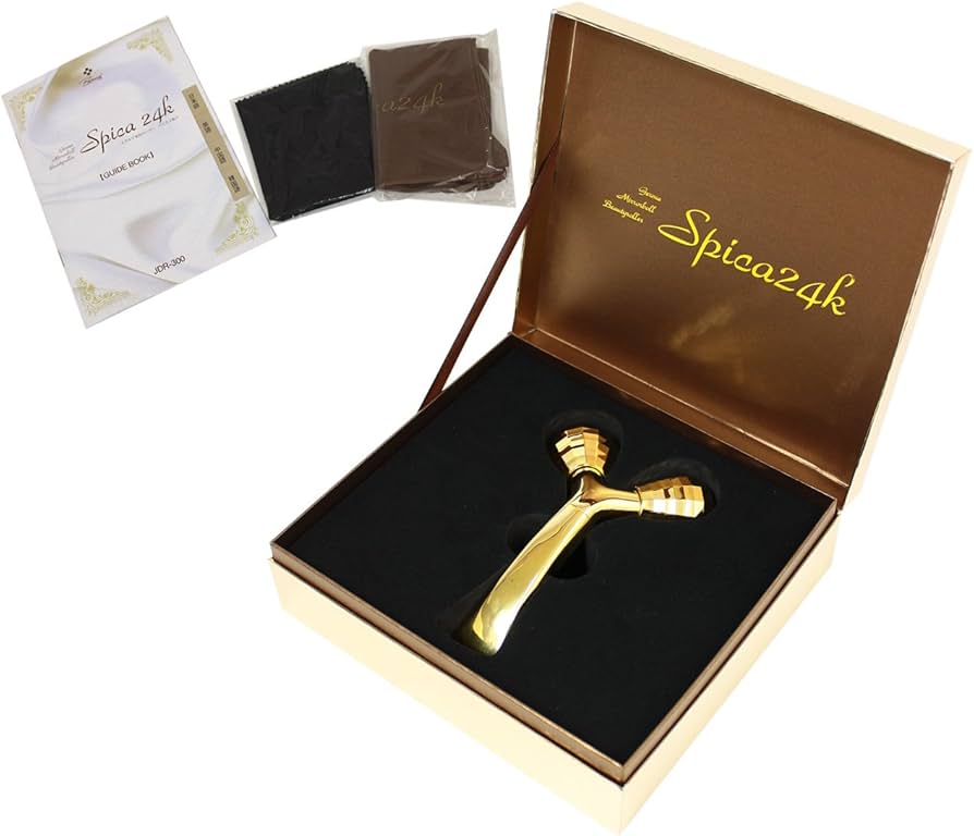 Amazon | ゲルマミラーボール 美容ローラー スピカ 24K 日本製 JDR-300