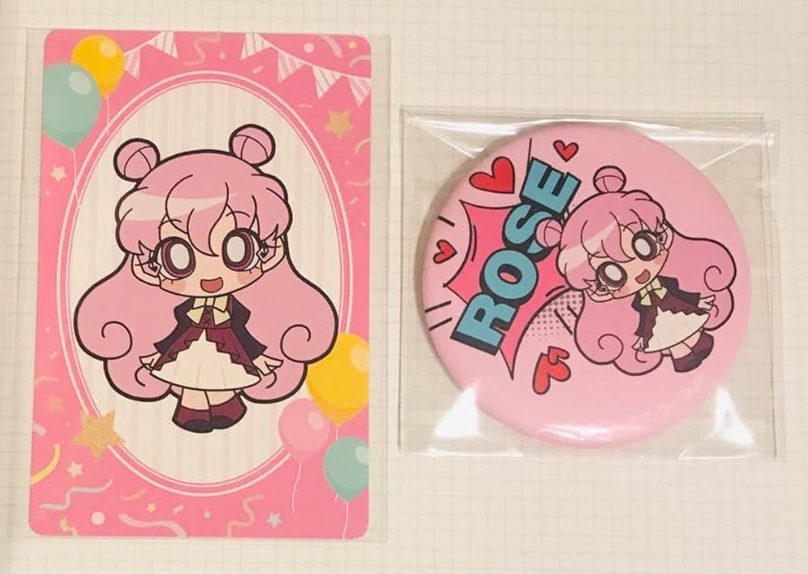 激レア 怪盗ジョーカー birthday ローズ 缶バッジ 激レア 怪盗