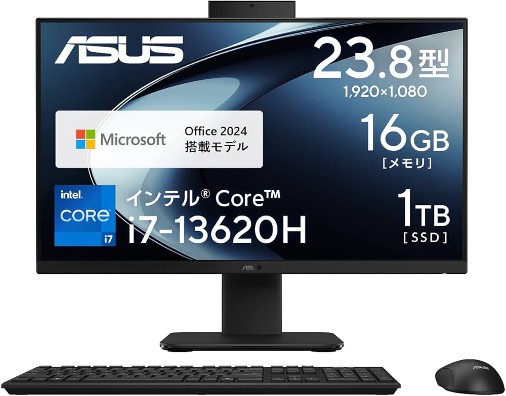Amazon.co.jp: ASUS デスクトップPC V400 AiO V440VAK 23.8インチ