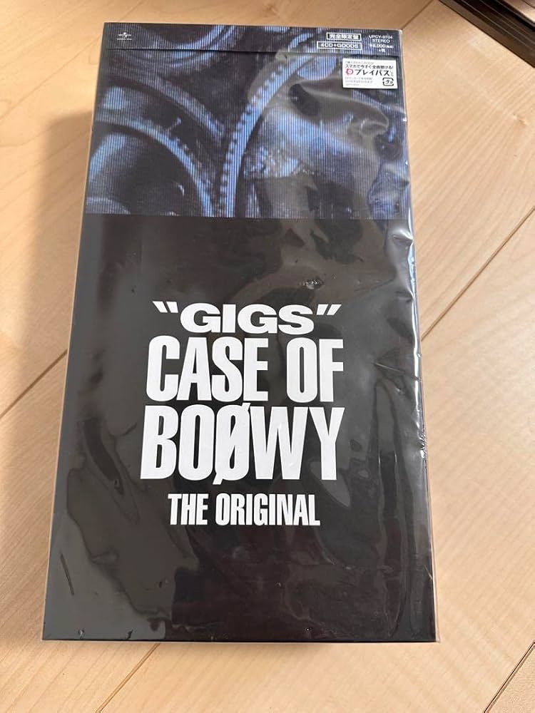Amazon.co.jp: GiGS CASE OF BOOWY ORIGINAL CD : パソコン・周辺機器