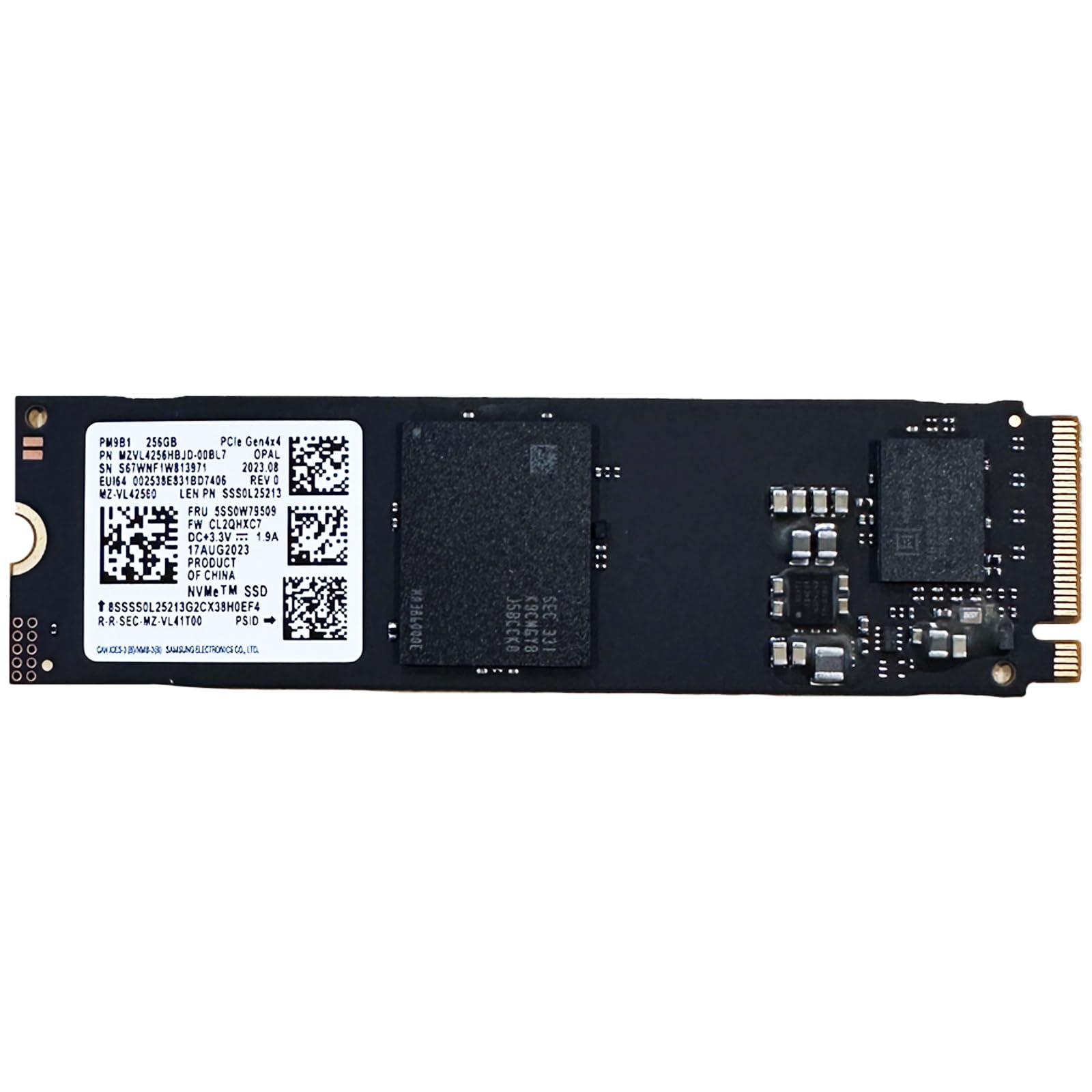 Amazon | OEM SAMSUNG PM9B1 256GB M.2 PCI-e GEN 4X4 NVME SSD 内蔵