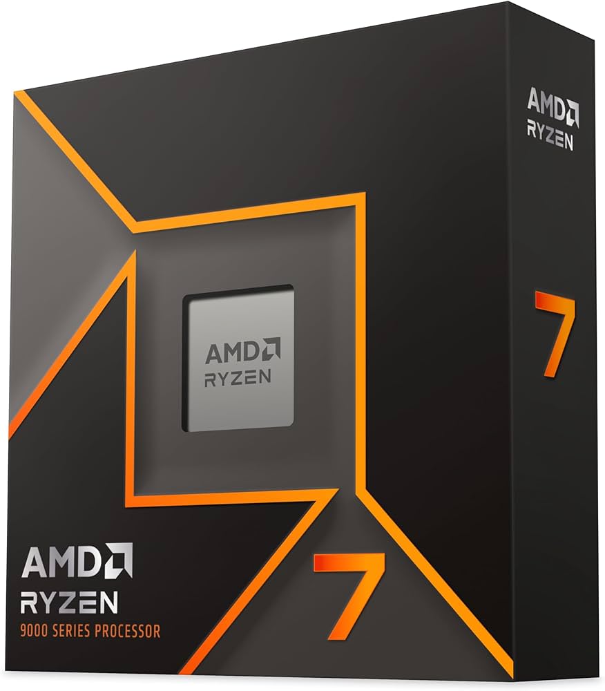 Amazon.com: AMD Ryzen™ 7 9700X 8-Core, 16-Thread Unlocked Desktop
