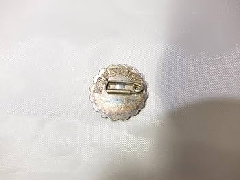 Amazon.co.jp: 昭和レトロ 創価学会 財務部員徽章 純銀ピンバッジ 箱付