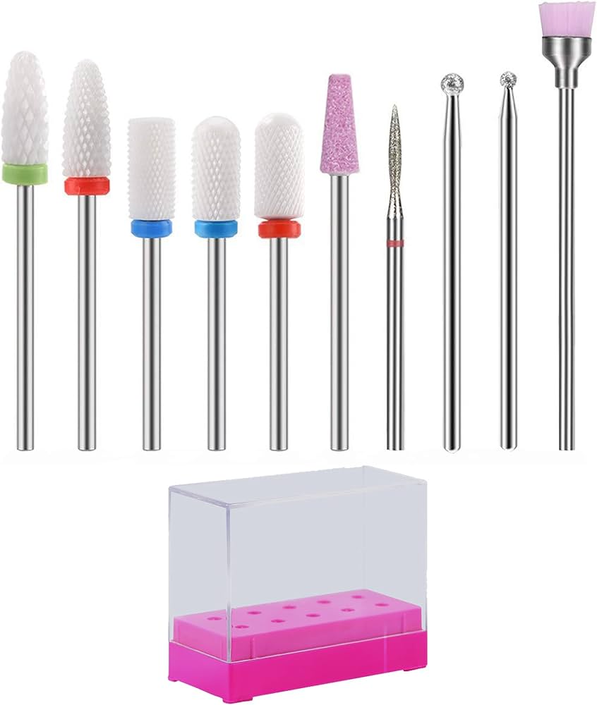 Amazon.co.jp: Felimoa ネイルマシン用ドリルビット ネイルアート