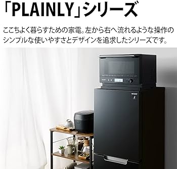Amazon | シャープ オーブンレンジ 18L 1段調理 RE-WF182-B ブラック