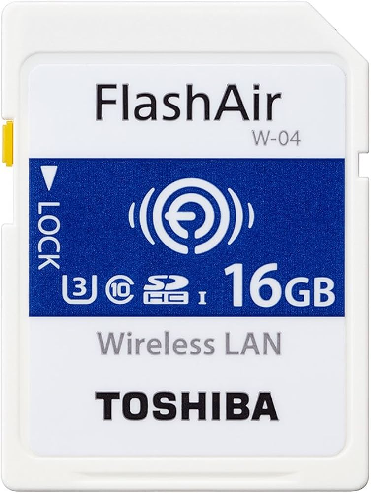Amazon | SD-UWA016G FlashAir W-04 無線LAN内蔵SDHCカード 16GB CLASS
