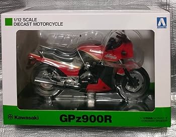 Amazon.co.jp: 1/12 Kawasaki GPz900R レッド カワサキ バイク完成品