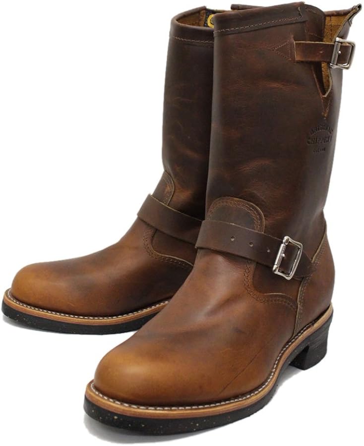 Amazon.co.jp: Chippewa TAN 1901M50 11 inch Original Engineer BOOTS