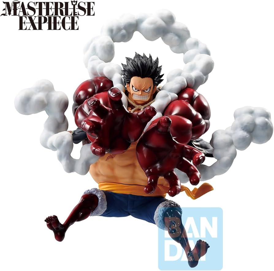 Amazon.com: Ichibansho Figure - One Piece - Monkey D. Luffy Gear 4