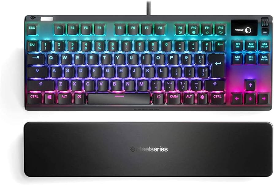 Amazon.co.jp: SteelSeries ゲーミングキーボード テンキーレス 青軸
