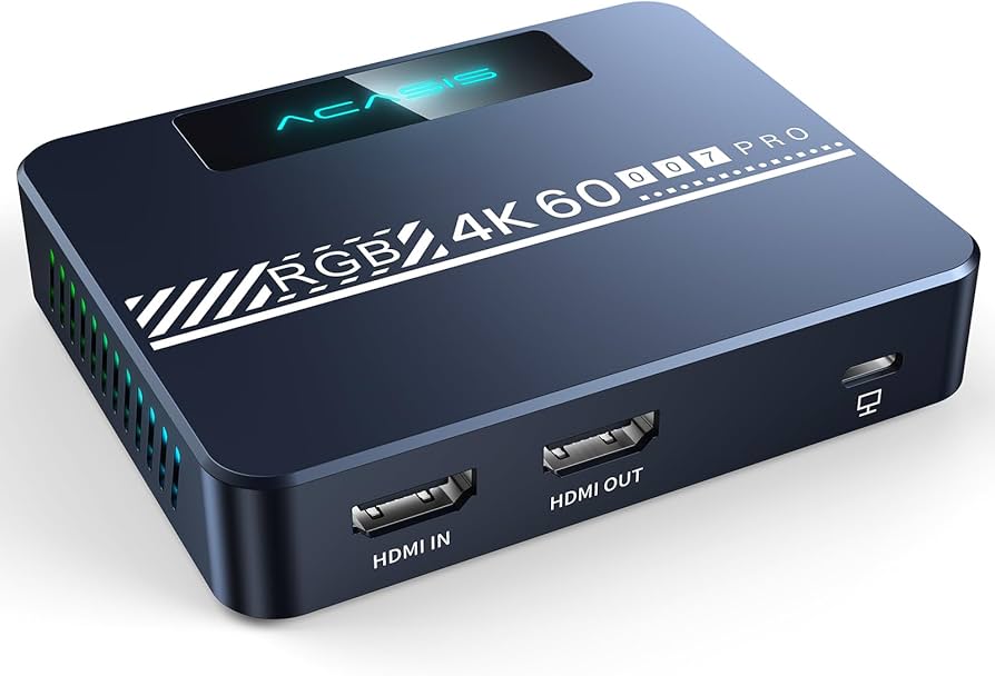 Amazon.co.jp: ACASIS 4K60fps HDMI キャプチャーボード Switch対応