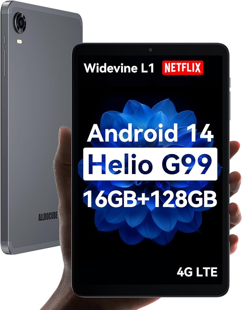 Amazon.com: ALLDOCUBE Android 14 平板電腦,8.5 吋Helio G99 iPlay60