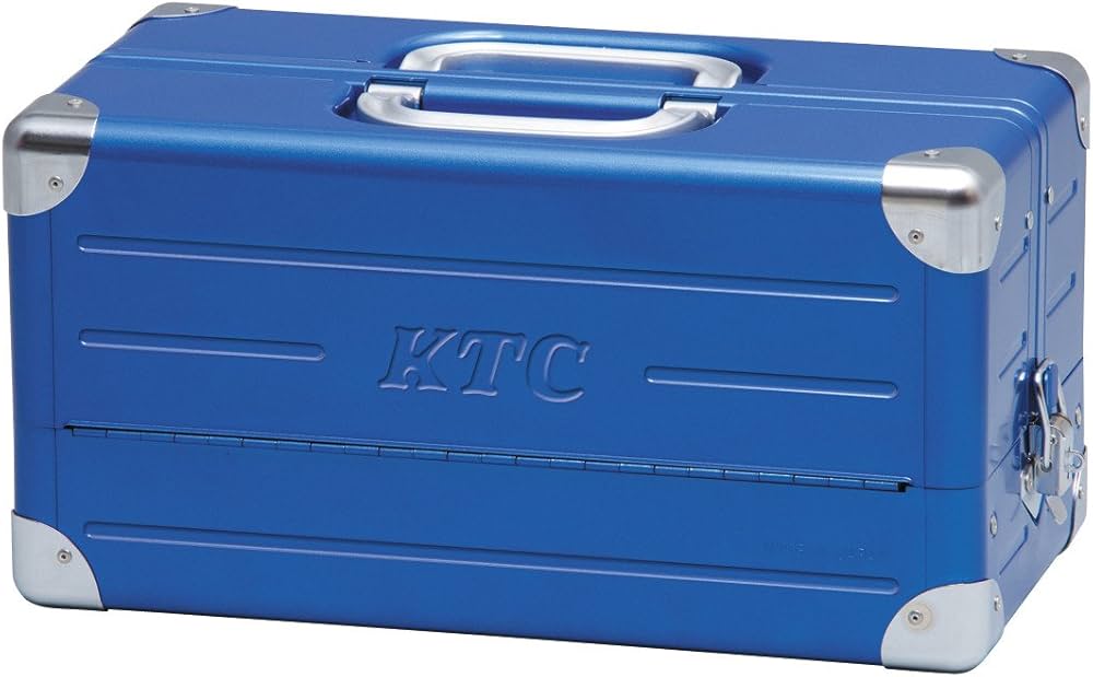 Amazon | 京都機械工具(KTC) 両開きメタルケース(ブルー) EK-1BL2