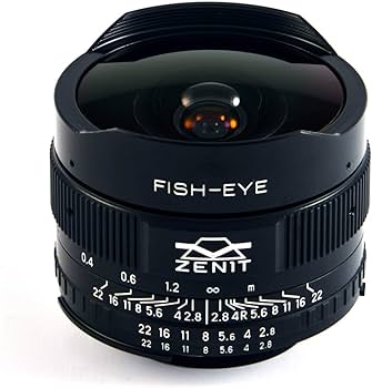 Amazon.co.jp: Zenitar 16mm f/2.8 広角魚眼レンズ Canon用 (Zenitar