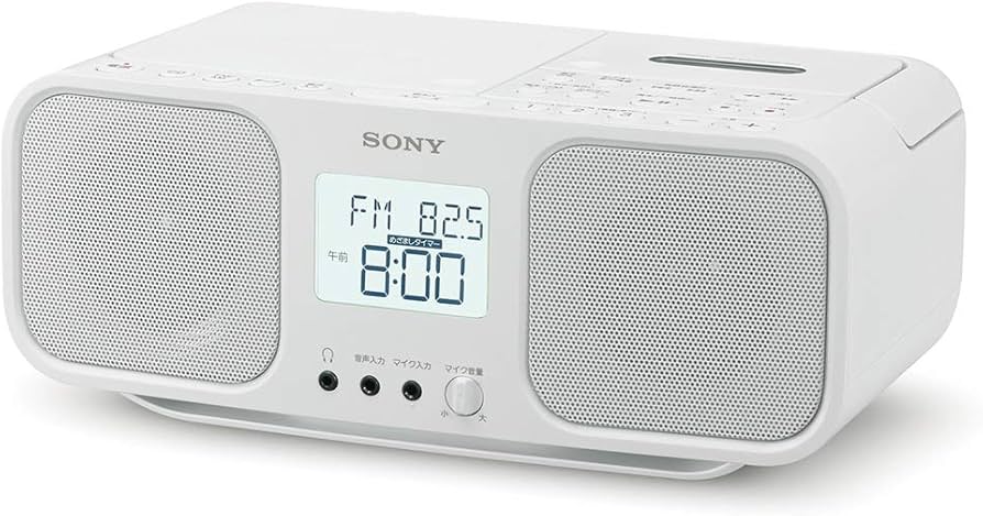 Amazon.com: SONY CD Radio Cassette Recorder CFD-S401-W (White