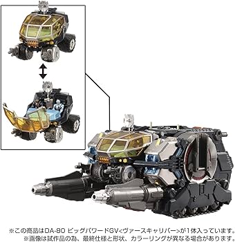 Amazon.co.jp: ダイアクロン DA-80 ビッグパワードGV : おもちゃ