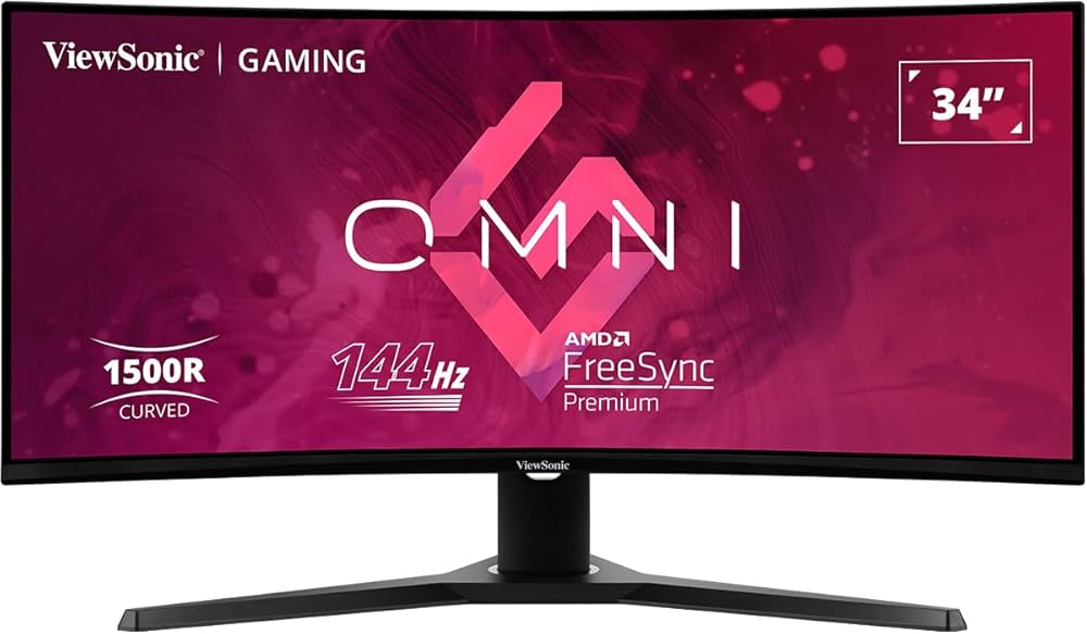 Amazon.co.jp: ViewSonic ビューソニックジャパン 34インチ 曲面型