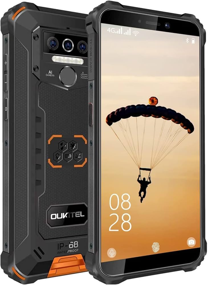 Amazon | OUKITEL WP5 Pro SIMフリースマートフォン 防水防塵耐衝撃