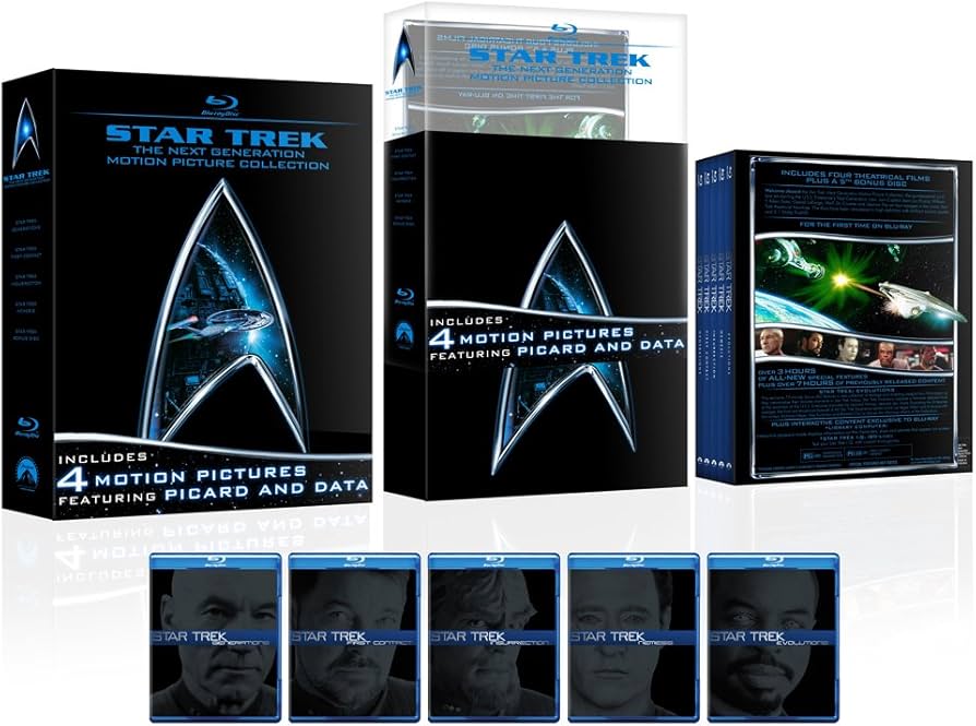 Amazon.com: Star Trek: The Next Generation Motion Picture 5-Movie