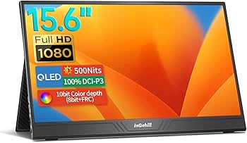 Amazon.co.jp: モバイルモニター Intehill 15.6インチ 鮮やかな色と高