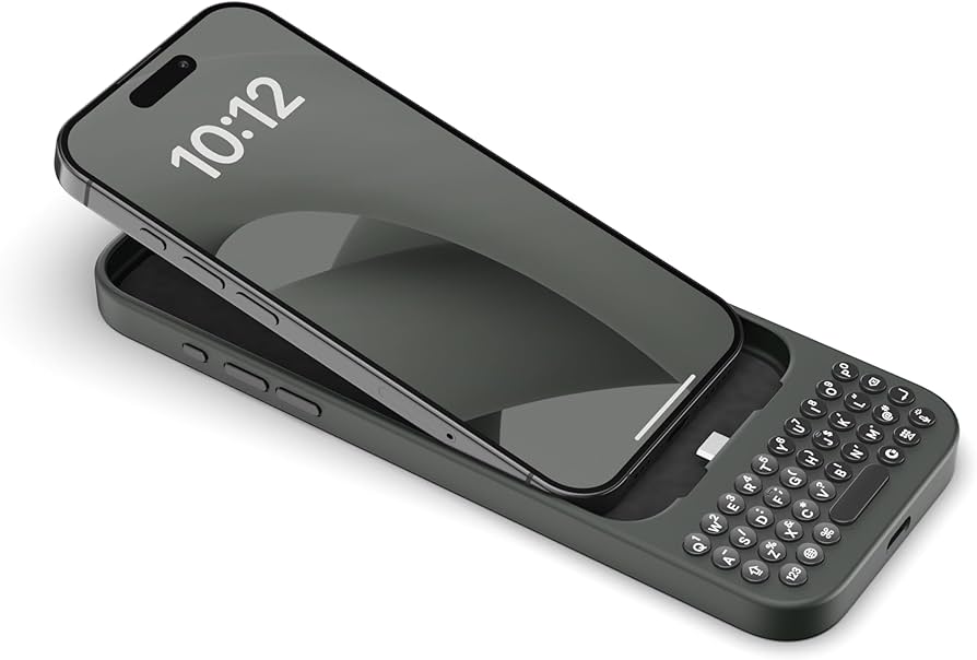 Amazon.com: Clicks Keyboard for iPhone 16 Plus – Keyboard Case for