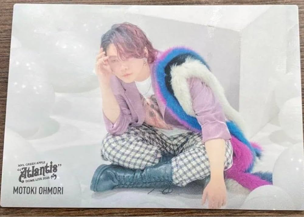 Mrs. GREEN APPLE フォトカード 大森 Utopia リライアンス Mrs. Mrs