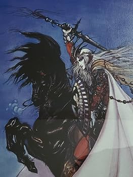 Amazon.co.jp: アールビバン限定200部天野喜孝 直筆サイン入版画『白