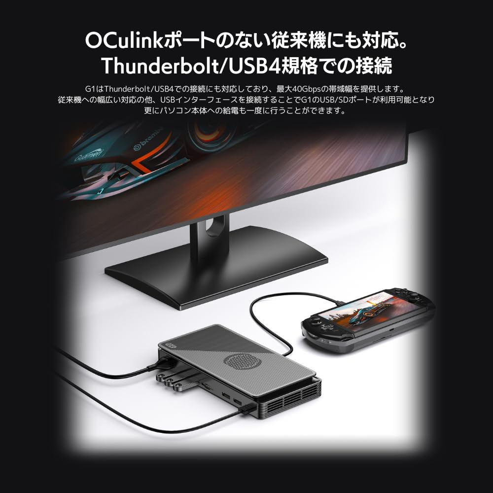Amazon.co.jp: GPD G1 外付けGPUデバイス(eGPU) RadeonRX7600M XT搭載