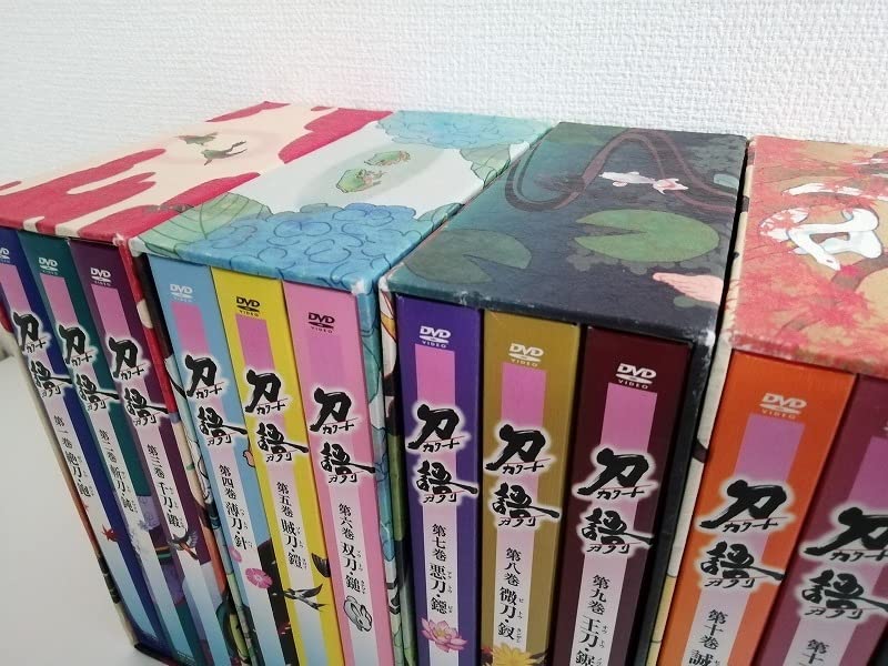 Amazon.co.jp: 刀語 初回限定版 DVD 全12巻セット 欠品あり : パソコン