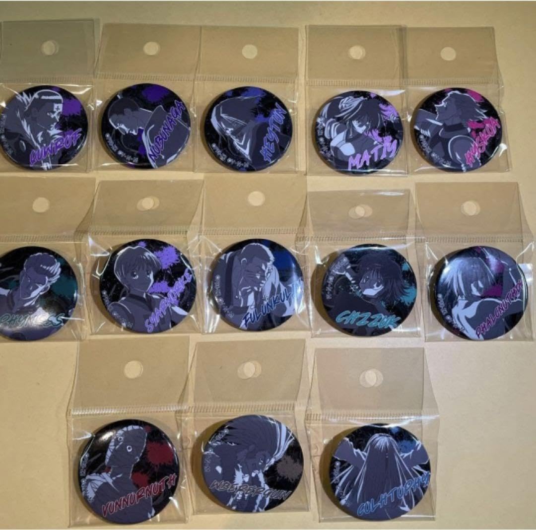 Amazon.co.jp: HUNTER×HUNTER 幻影旅団 缶バッジ フルコンプセット